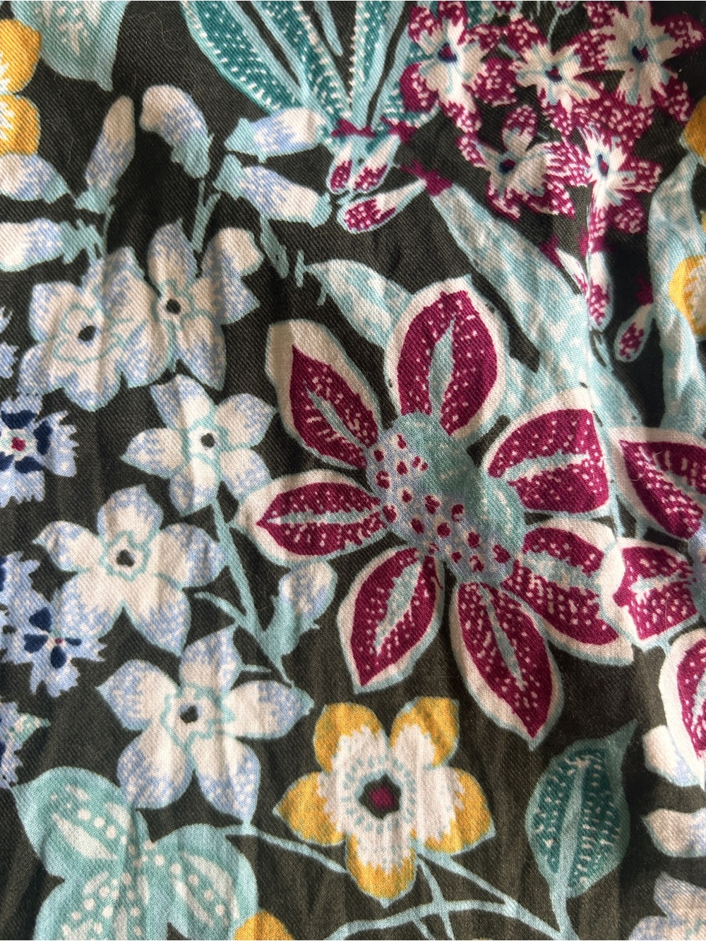 Talbots Multicolor Floral Button-Down Shirt - Picture 8 of 8